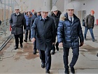 Губернатор Волгоградской области проверил ход строительства терминала В